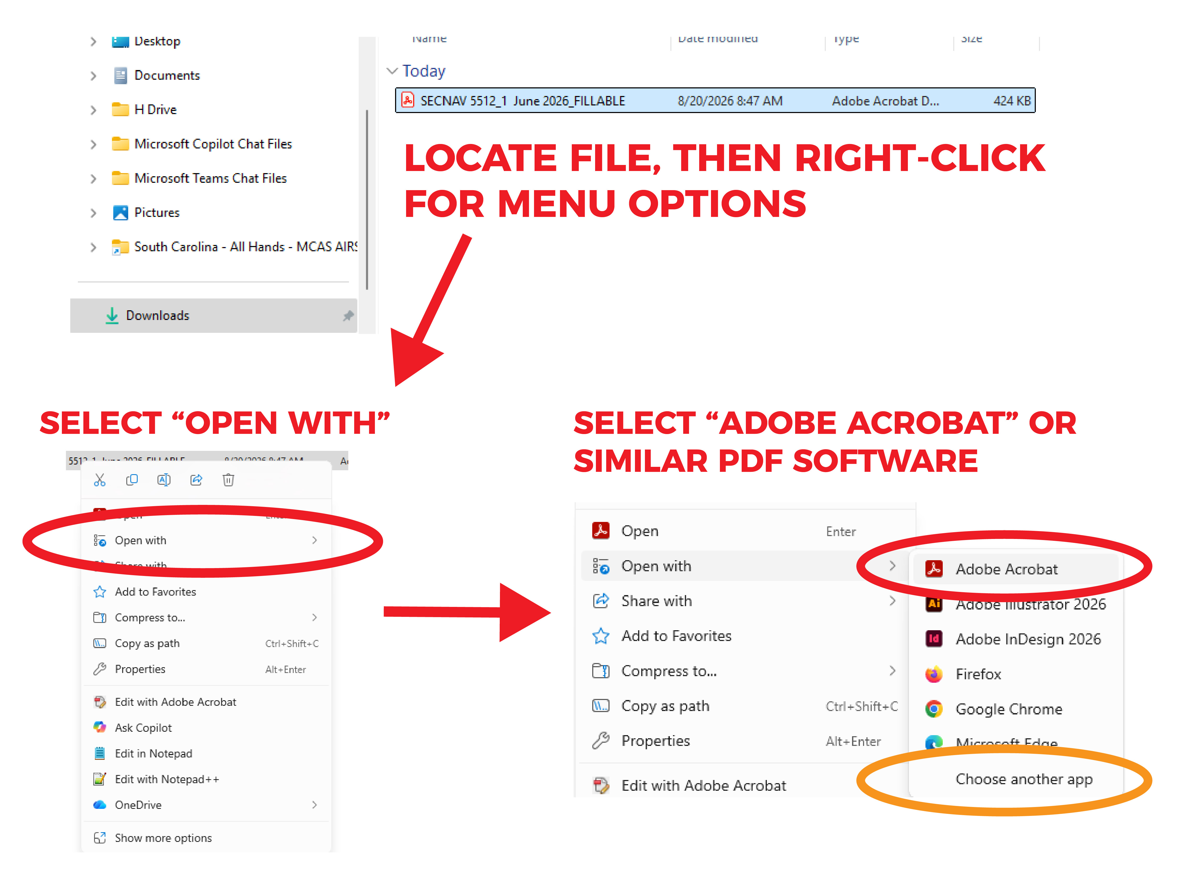 Open PDF from file example