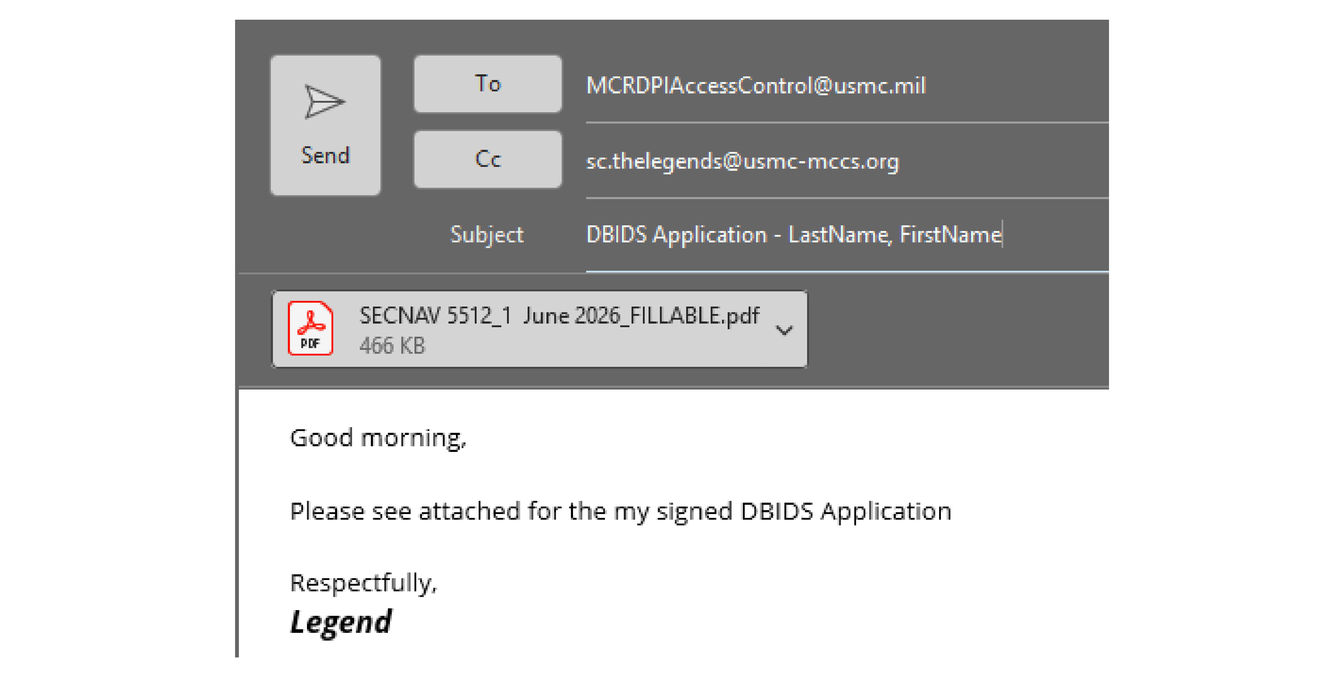 Submit Form Example