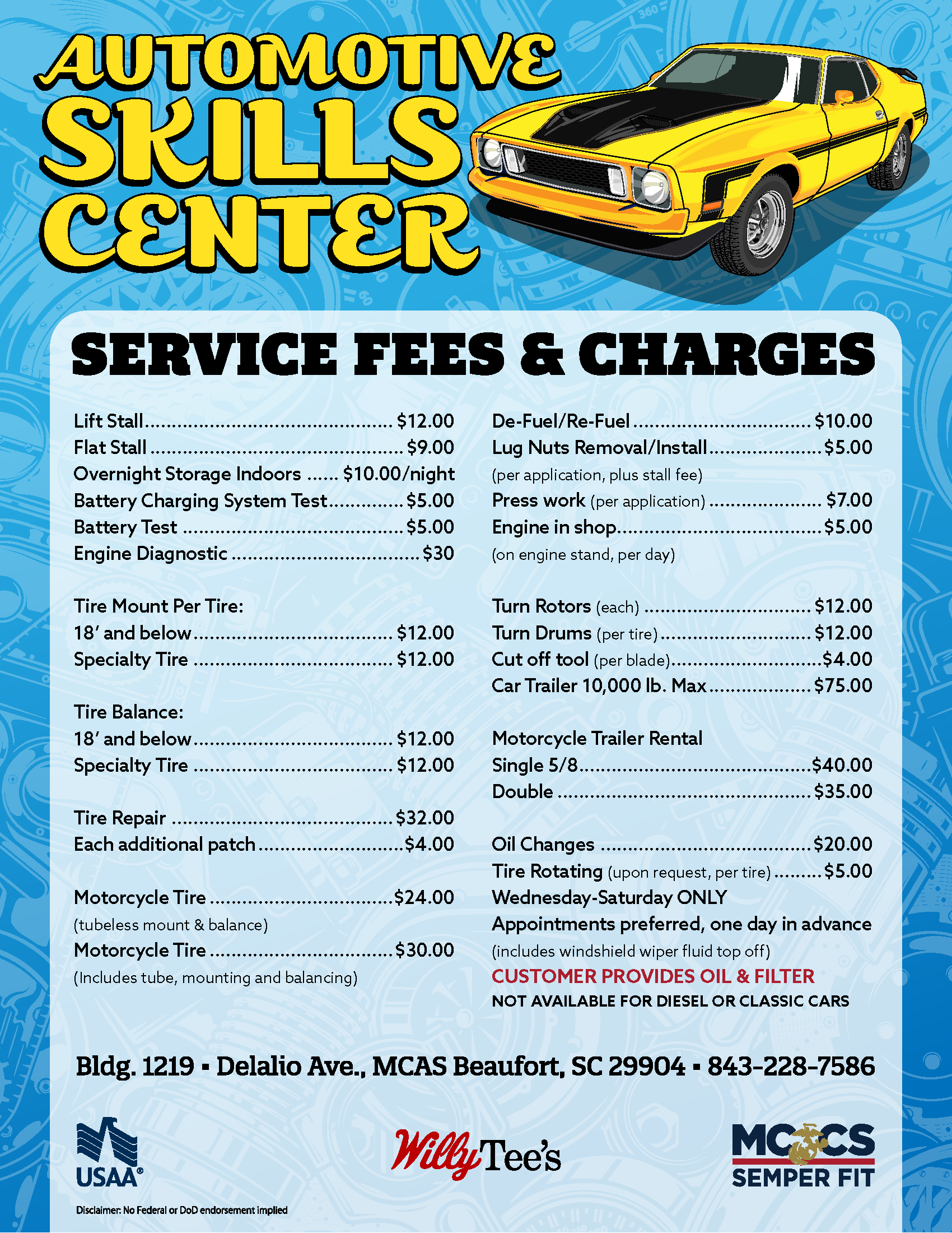 auto care center beaufort