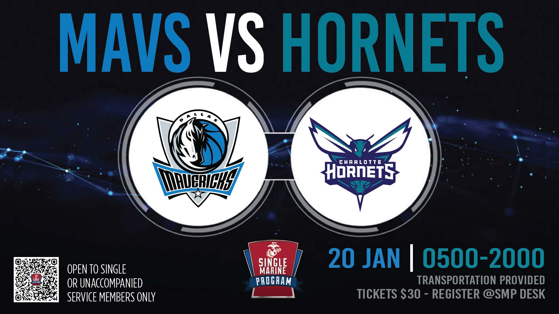 Charlotte Hornets vs. Dallas Mavericks