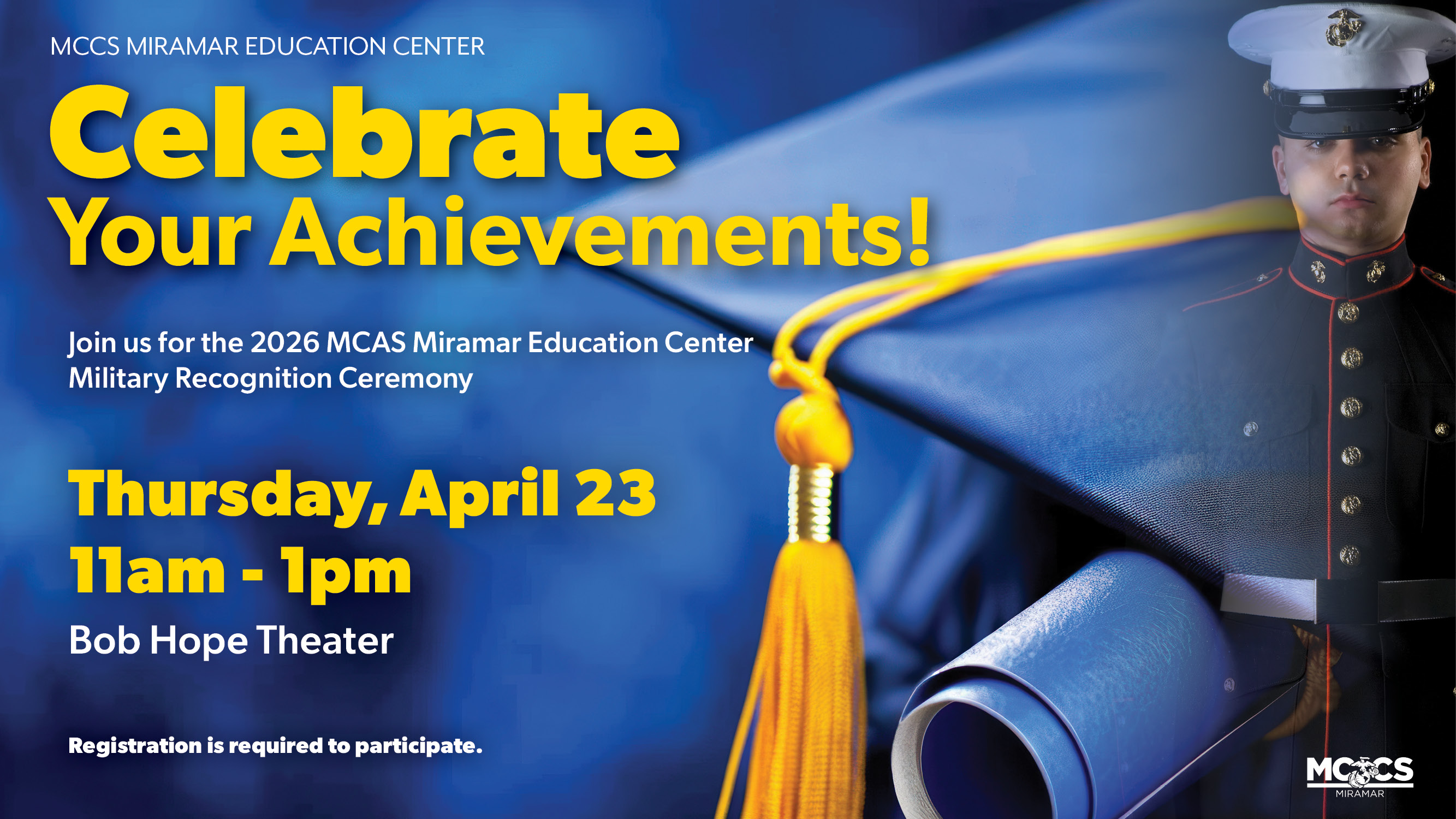 MCAS Miramar Education Center Military Recognition Ceremony