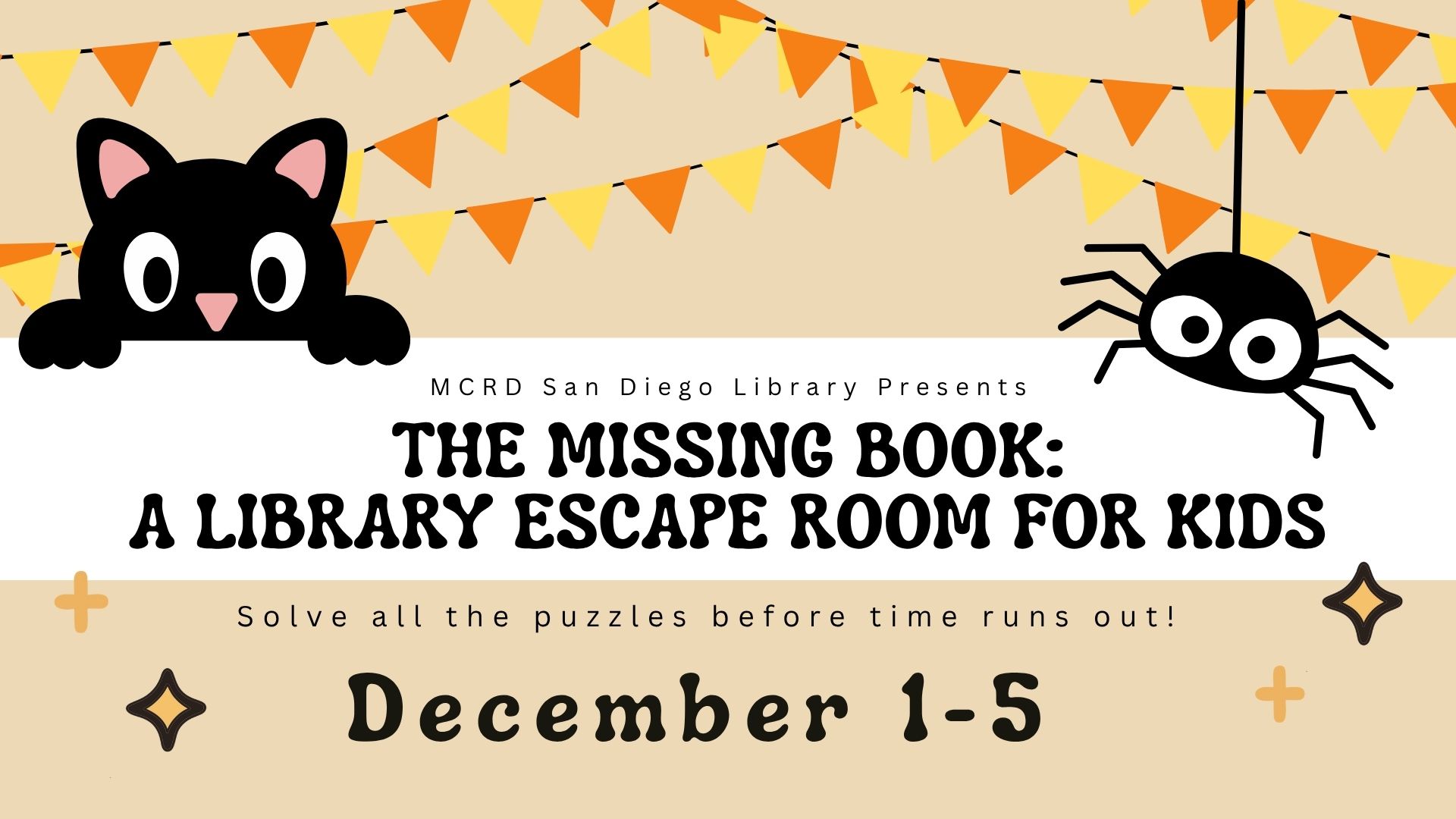 Library Escape Room for Kids