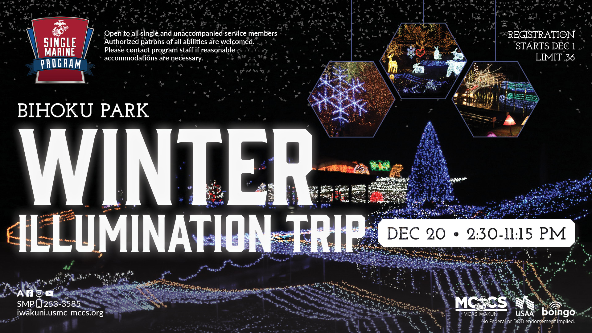 SMP - Bihoku Park Winter Illumination