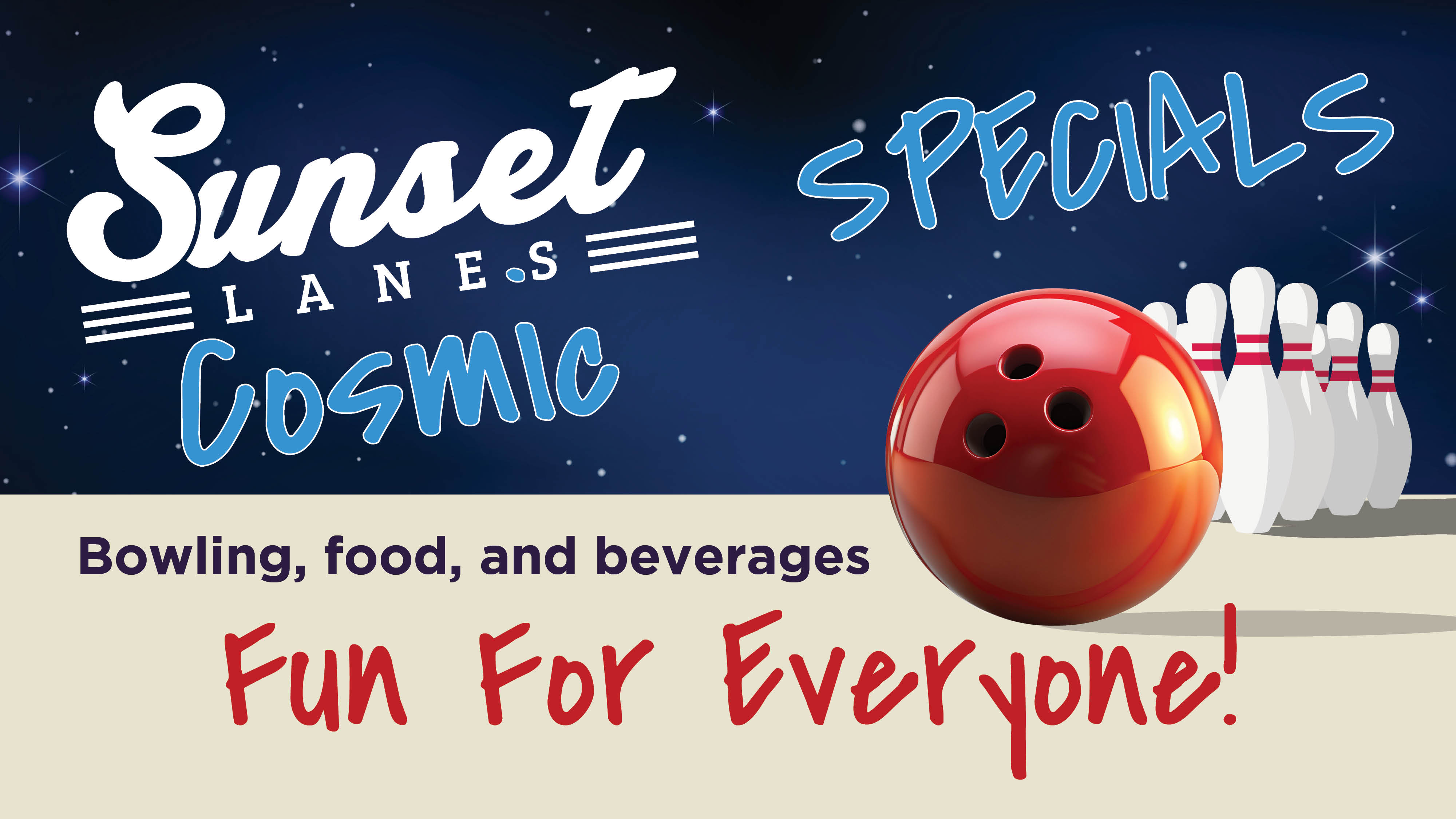 Family Cosmic Bowling