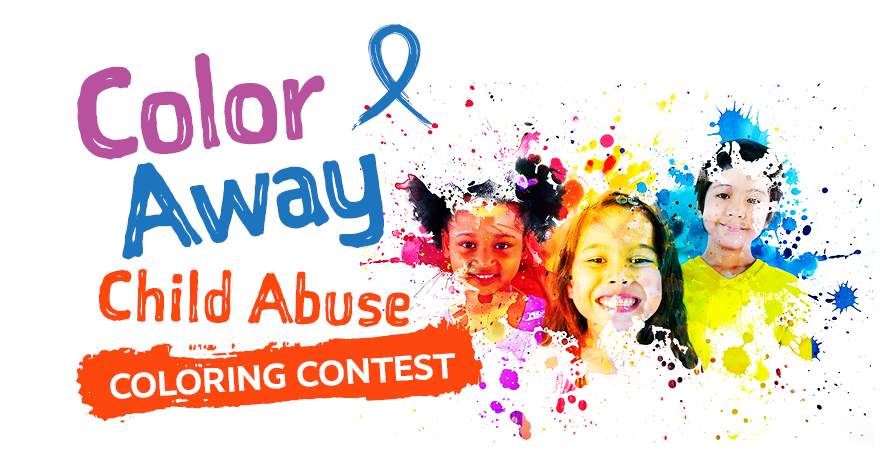 Color Away Child Abuse - Coloring Contest
