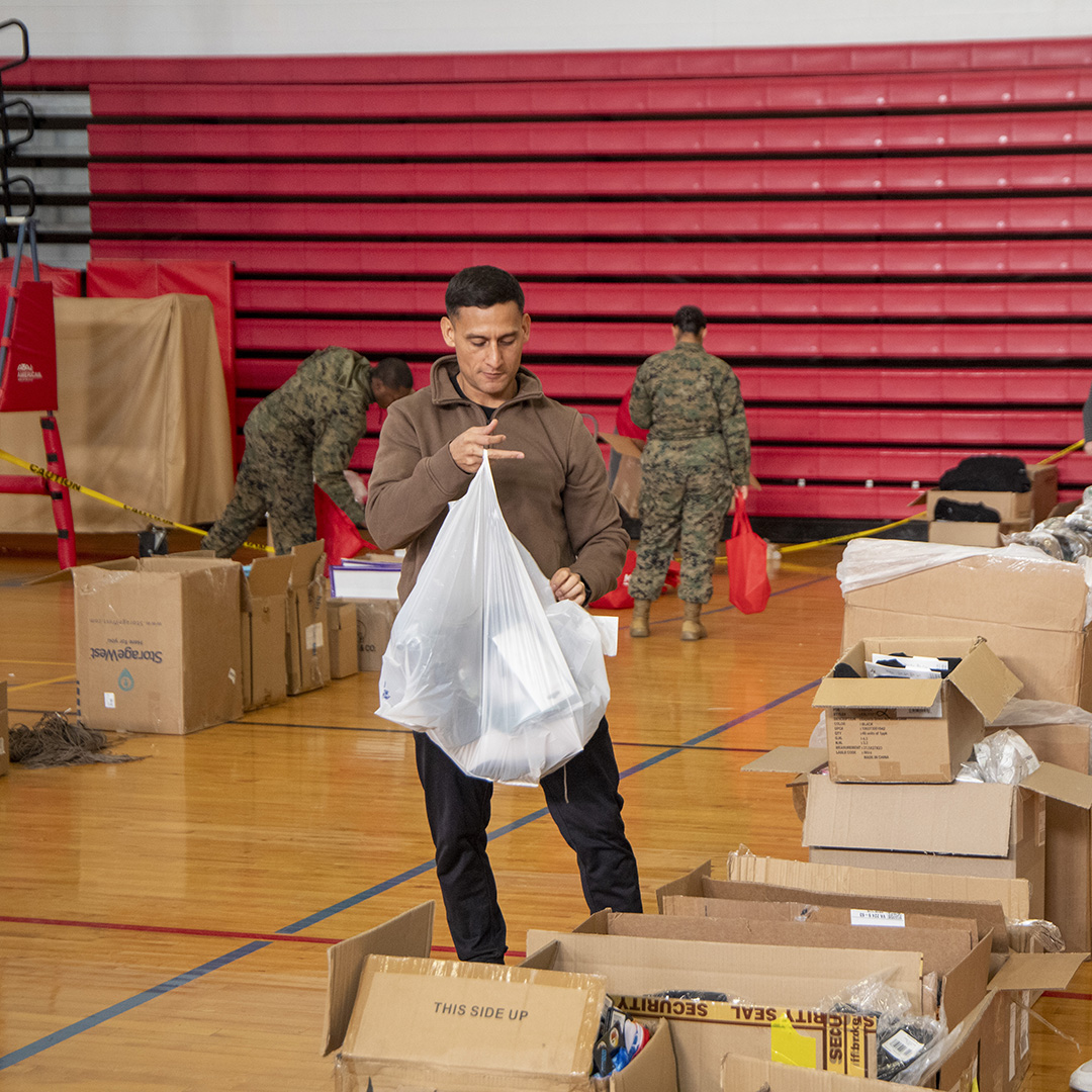 SMP Volunteer: Bag Stuffing