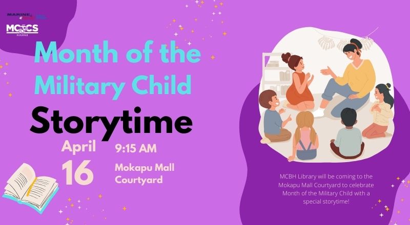 Month of the Military Child Story Time