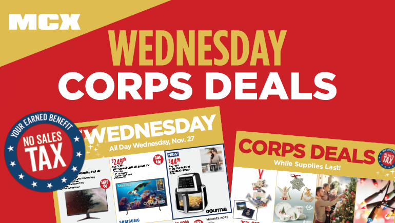 MCX: Wednesday Corps Deals