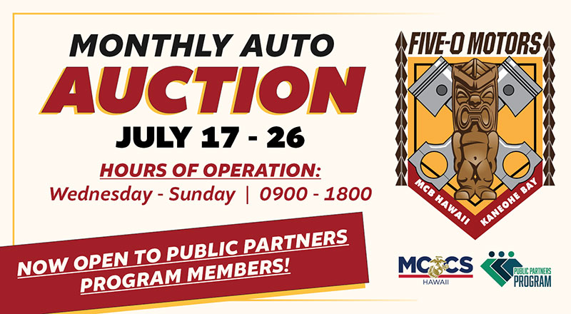 Monthly Auto Auction