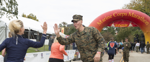 Congratulations to all Runners of the 48th Marine Corps Marathon 