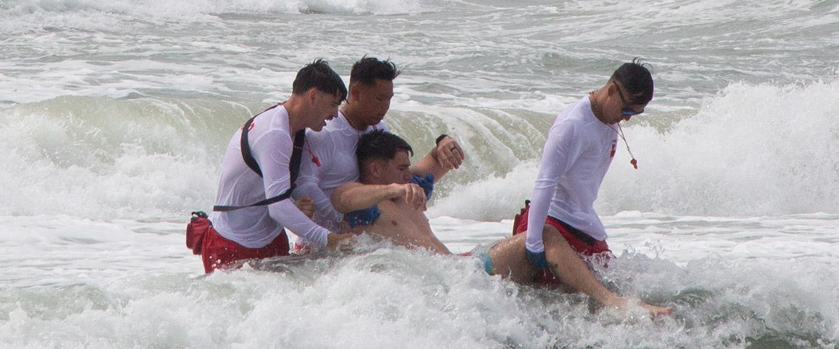 MCCS Aquatics, Onlsow Beach, and MCB Camp Lejeune Train for Beach Safety